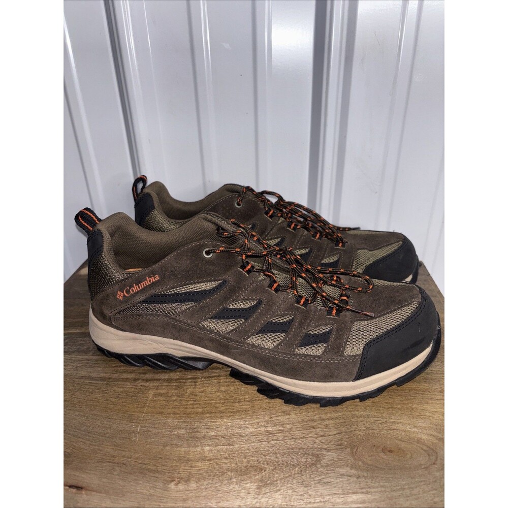 Columbia Mens 13W Crestwood Brown Shoes - Picture 3 of 6
